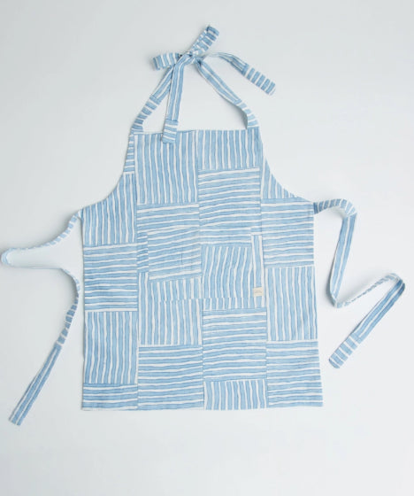 Stripe Patchwork Apron