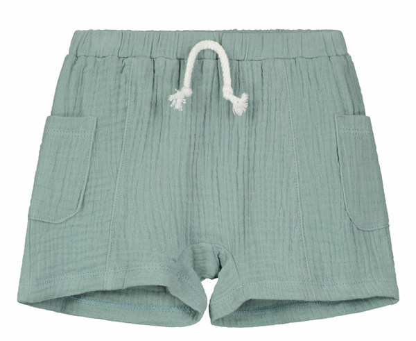 Mathi  Muslin Short Seaglass