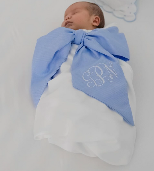 Swaddle Bow Blanket