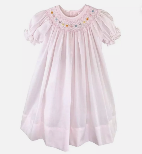 Flower Smocked Dress